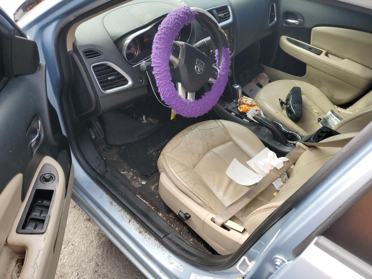2013 Dodge Avenger VIN 1C3CDZCG0DN772865 Copart auction photo, all over / front end damage thumbnail 8