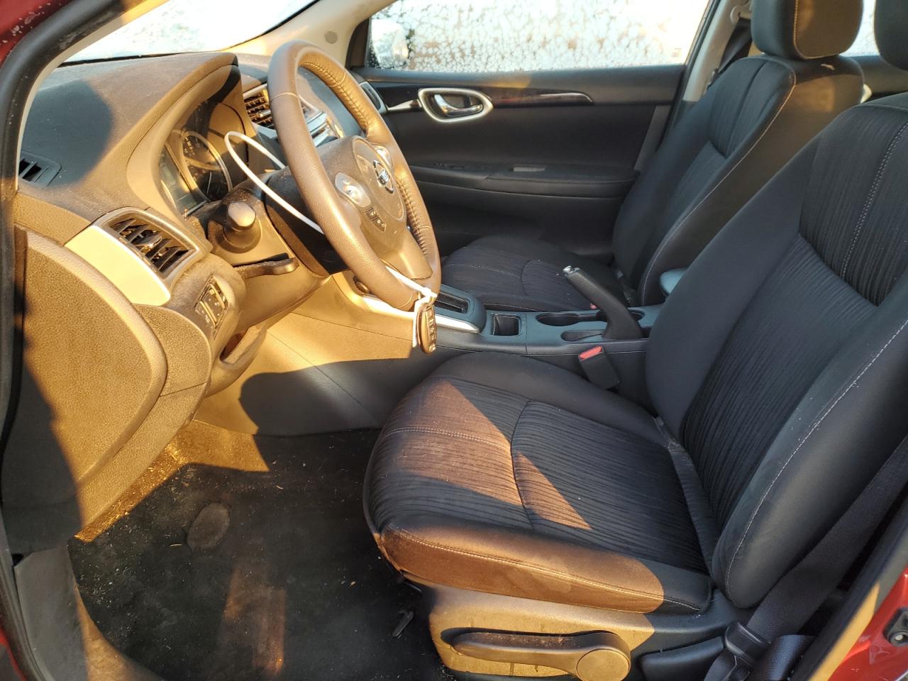 2017 Nissan Sentra VIN 3N1AB7AP8HY307939 Copart auction photo, front end / side damage thumbnail 7