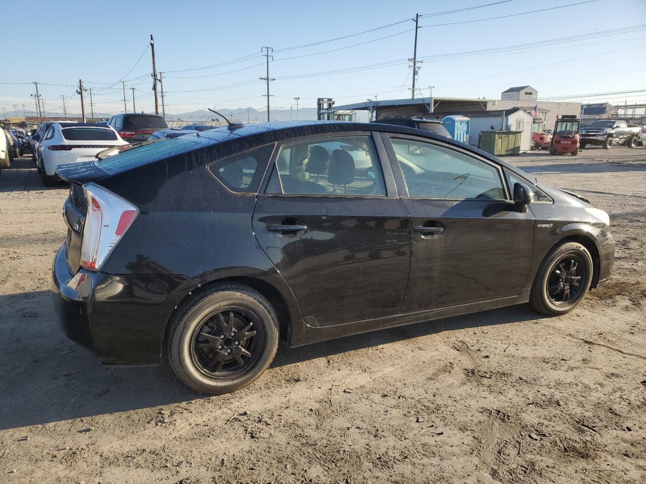 2012 Toyota Prius VIN JTDKN3DU0C5383082 Copart auction photo, all over damage thumbnail 3