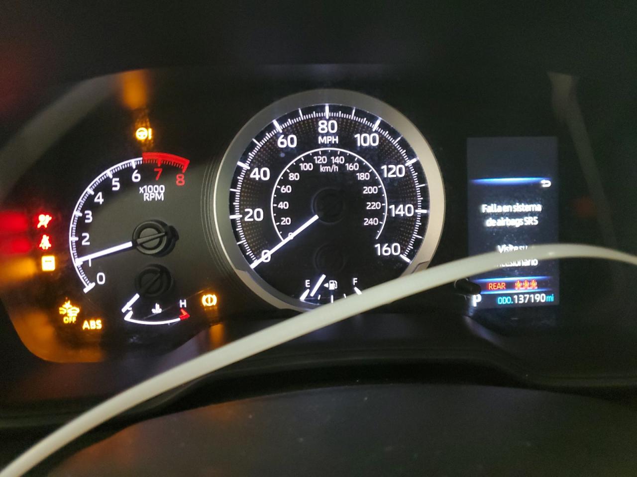 2020 Toyota Corolla VIN 5YFEPRAE4LP024263 Copart auction photo, front end damage thumbnail 9