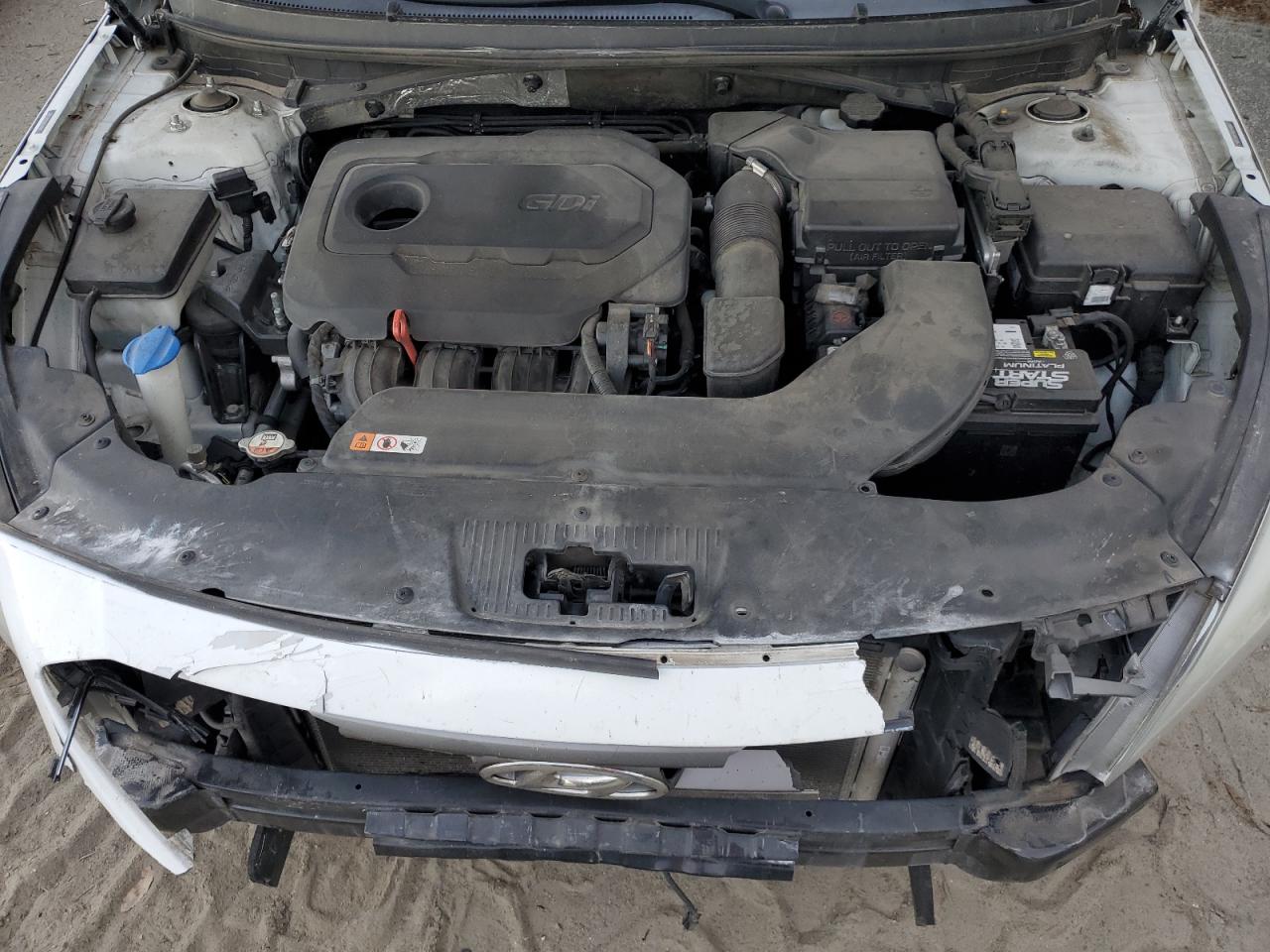 2016 Hyundai Sonata VIN 5NPE34AF5GH314604 Copart auction photo, front end damage thumbnail 11