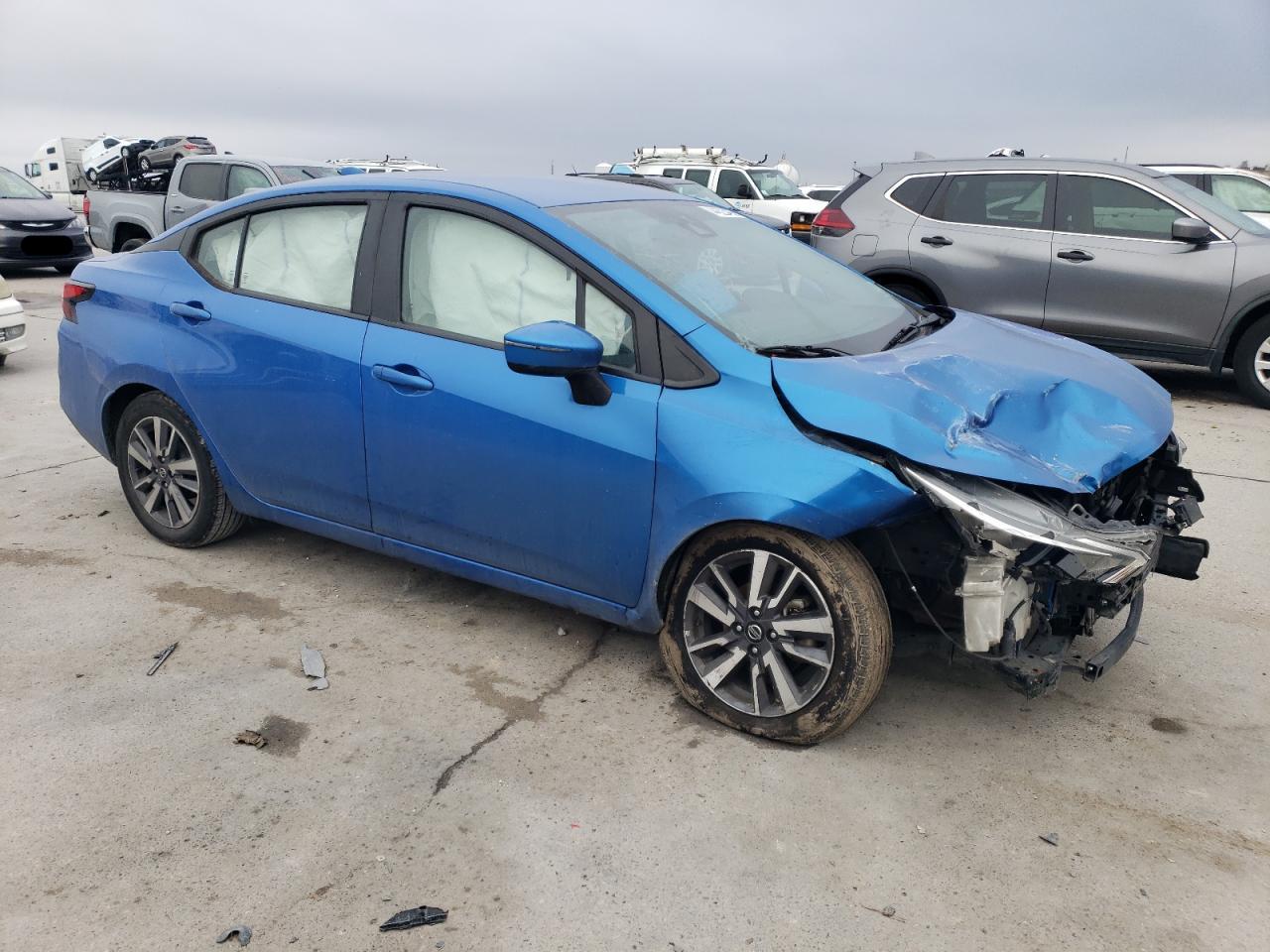 2020 Nissan Versa VIN 3N1CN8EV6LL810177 Copart auction photo, front end damage thumbnail 4