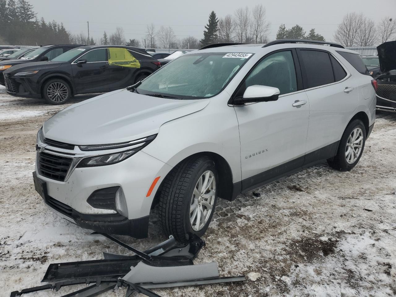 2022 Chevrolet Equinox VIN 3GNAXUEV5NL237113