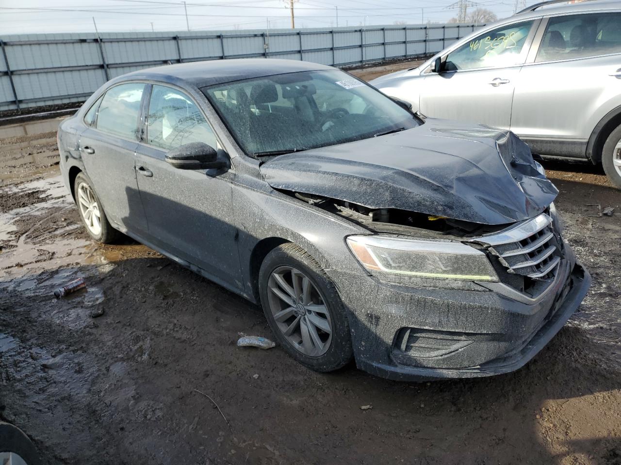 2020 Volkswagen Passat VIN 1VWAA7A3XLC018895 Copart auction photo, front end / mechanical damage thumbnail 4
