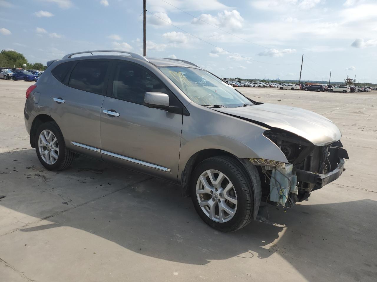 2013 Nissan Rogue VIN JN8AS5MTXDW518043 Copart auction photo, front end damage thumbnail 4