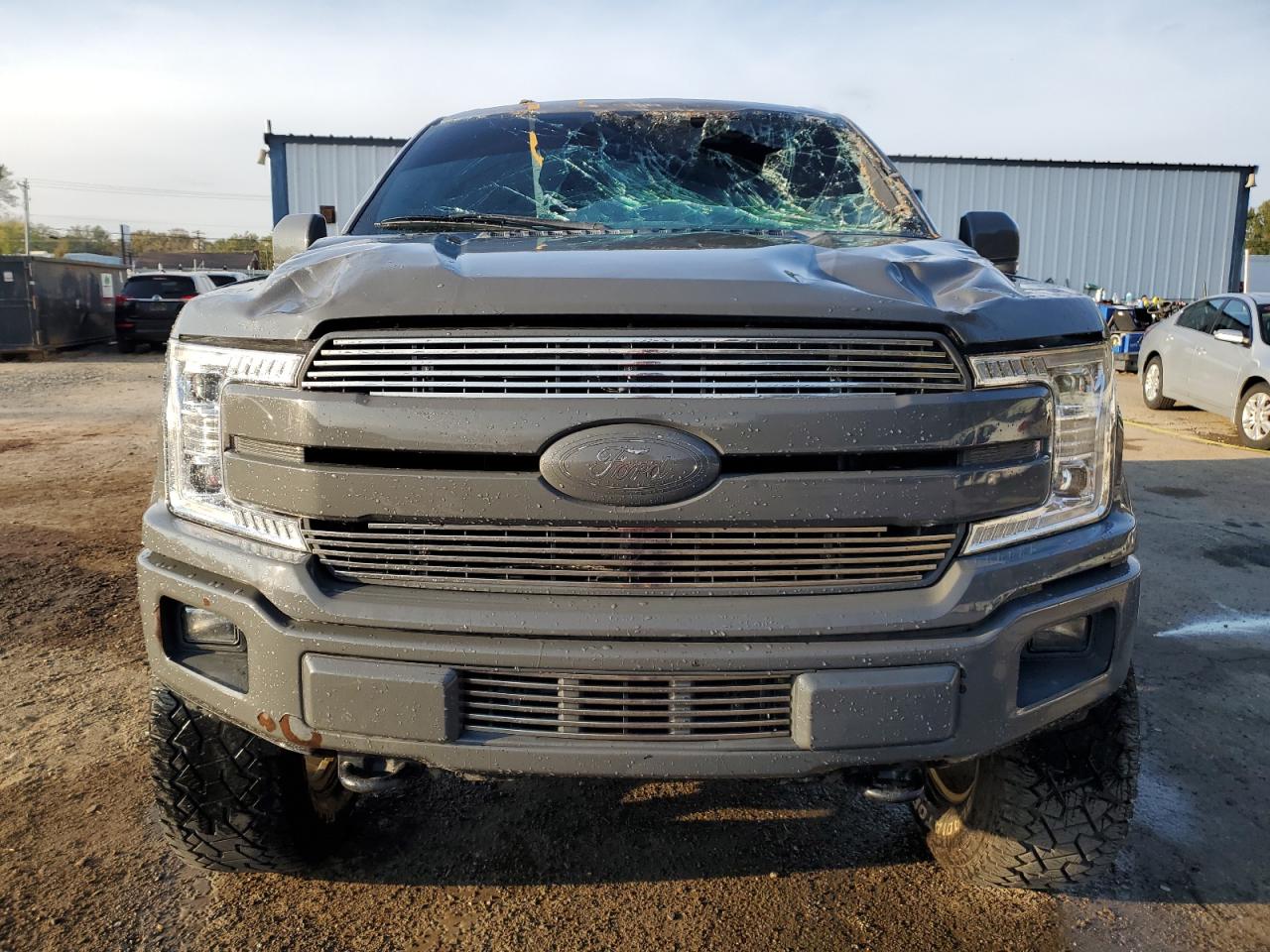 2018 Ford F-150 VIN 1FTEW1EG8JFB63977 Copart auction photo, rear end / top/roof damage thumbnail 5