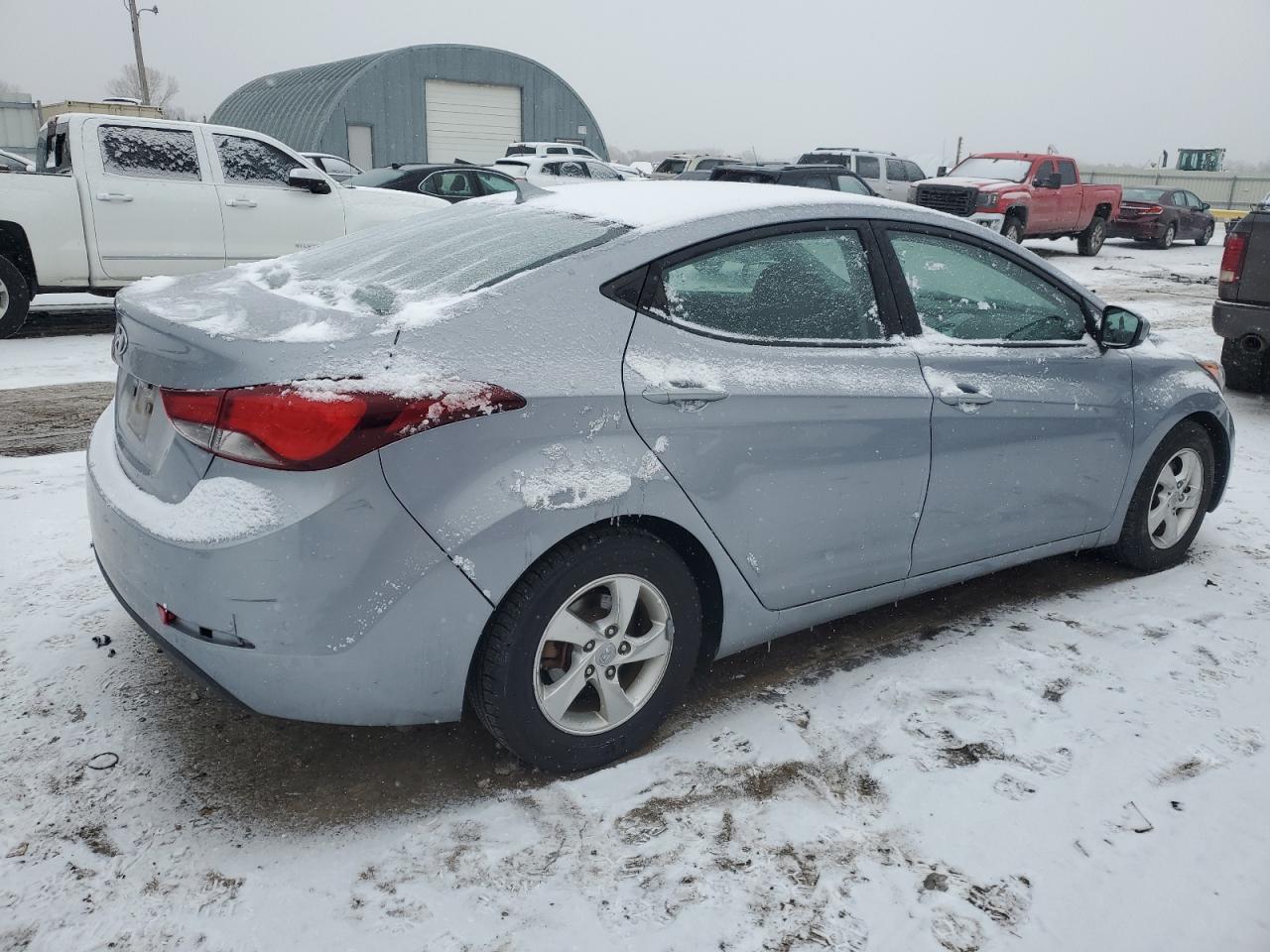 2015 Hyundai Elantra VIN 5NPDH4AE9FH610227 Copart auction photo, normal wear damage thumbnail 3