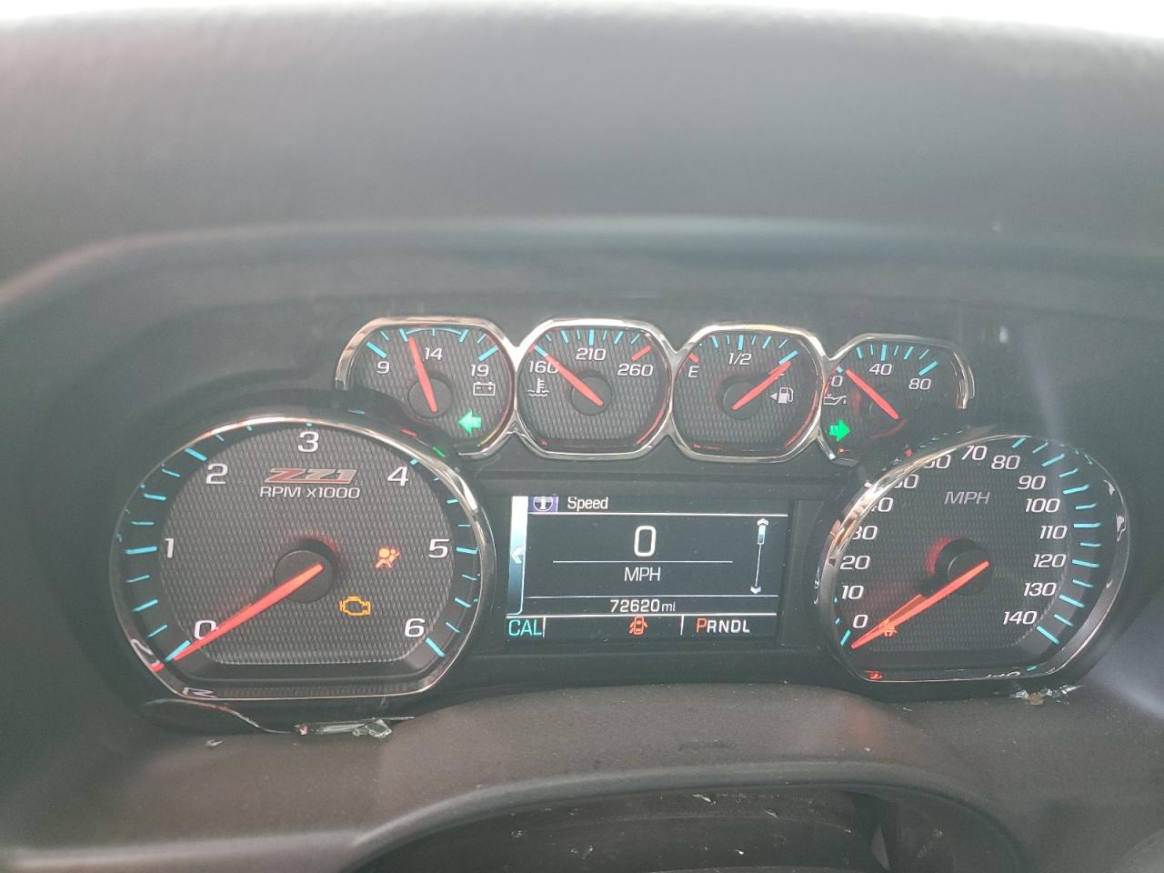 2018 Chevrolet Silverado VIN 3GCUKREC0JG579183 Copart auction photo, all over damage thumbnail 9