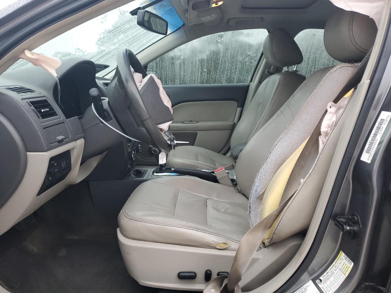 2012 Ford Fusion VIN 3FAHP0JG4CR103281 Copart auction photo, front end / rear end damage thumbnail 7