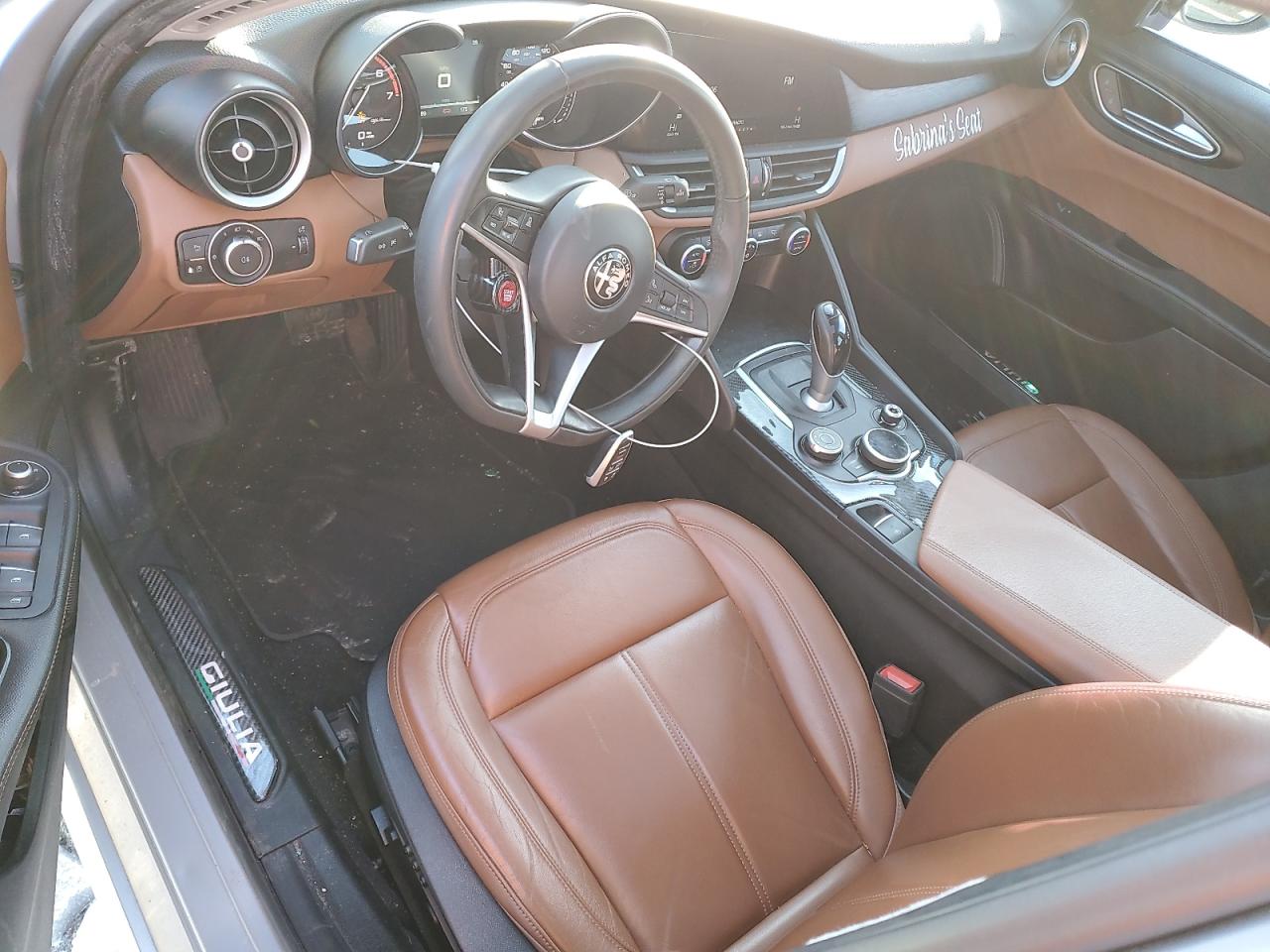2017 Alfa Romeo Giulia VIN ZARFAEDN0H7548065 Copart auction photo, undercarriage / front end damage thumbnail 8