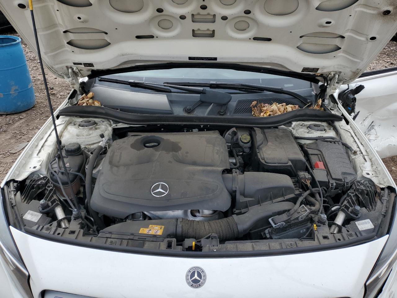 2018 Mercedes-Benz GLA-klasse VIN WDCTG4GBXJJ494560 Copart auction photo, side / front end damage thumbnail 13