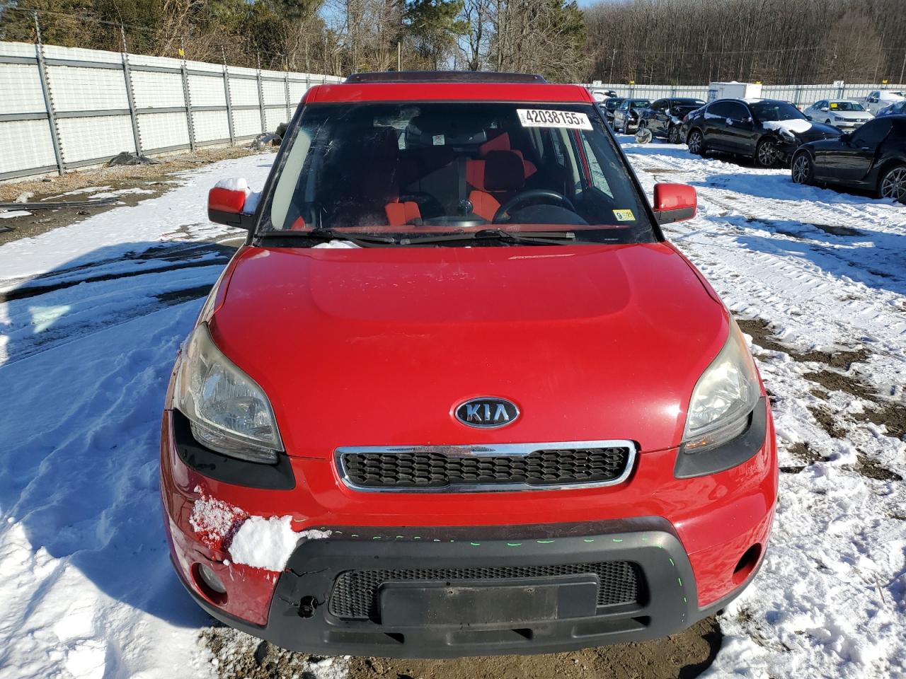 2011 KIA Soul VIN KNDJT2A29B7214163 Copart auction photo, mechanical damage thumbnail 5