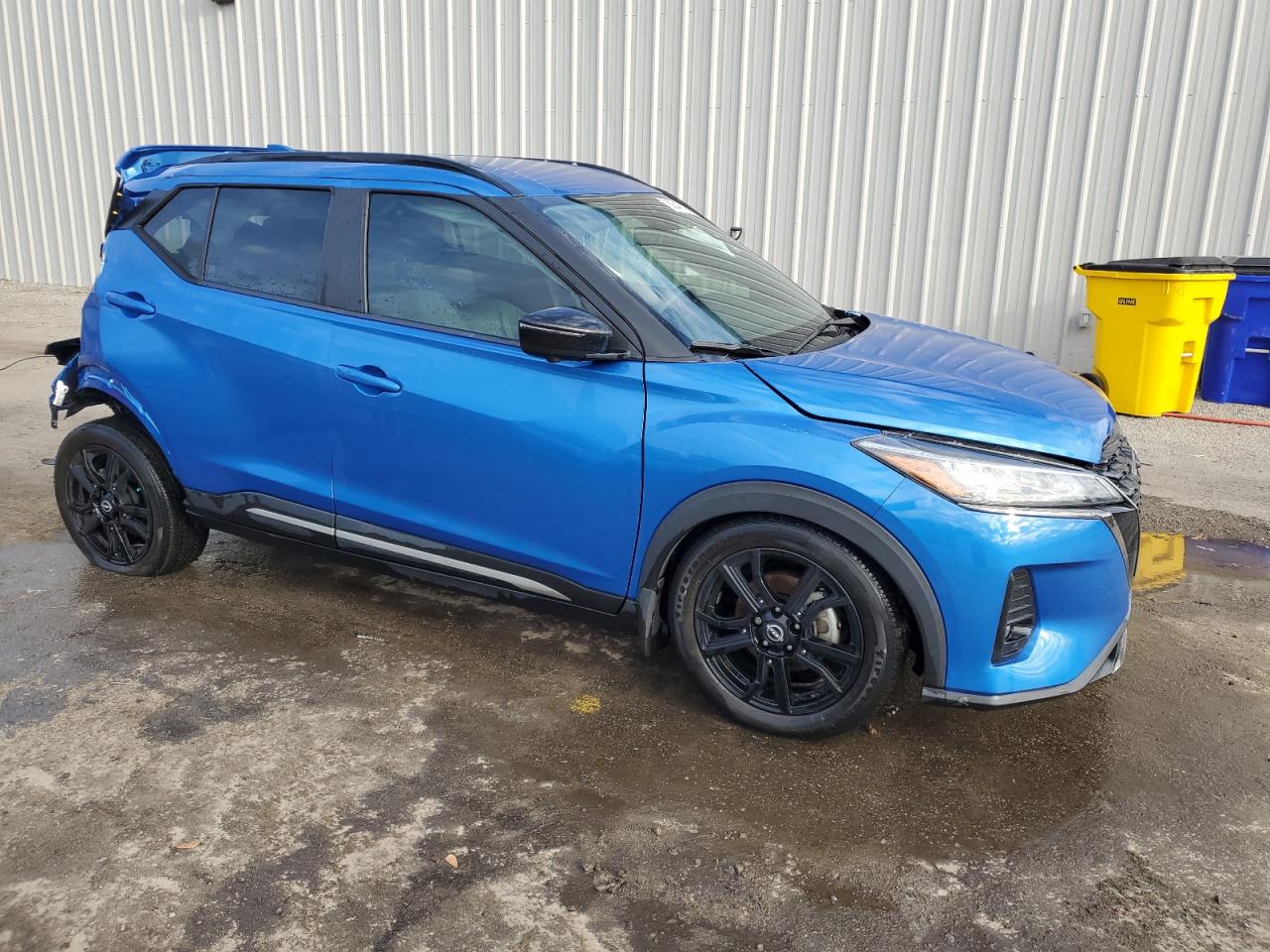 2022 Nissan Kicks VIN 3N1CP5DV1NL501097 Copart auction photo, rear end / side damage thumbnail 4