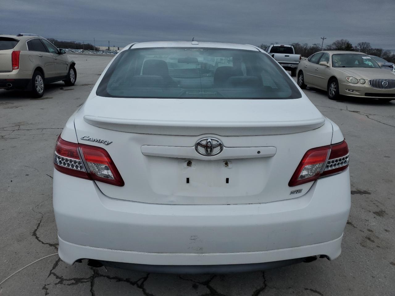 2011 Toyota Camry VIN 4T1BF3EK2BU621010 Copart auction photo, front end / side damage thumbnail 6