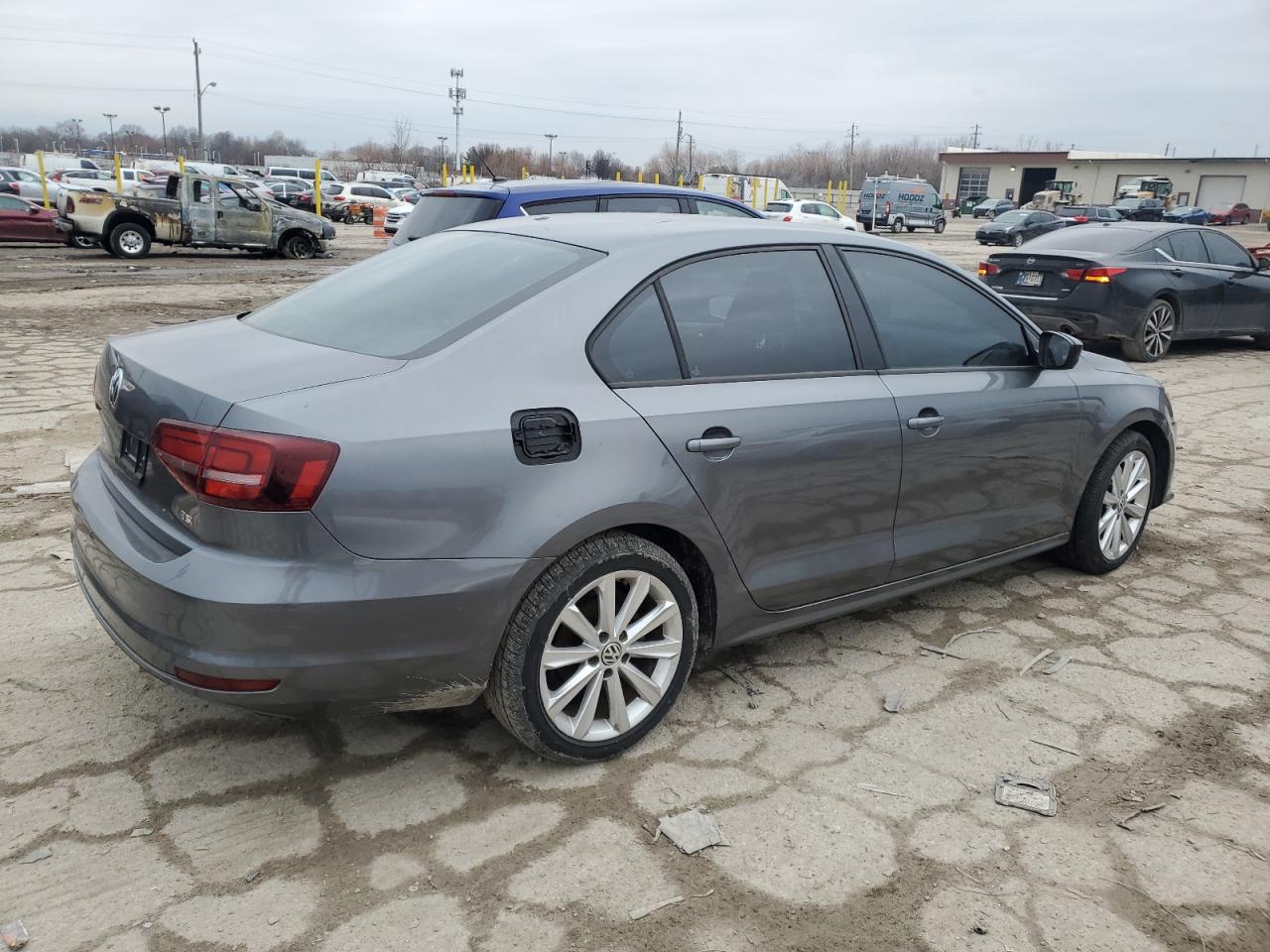 2016 Volkswagen Jetta VIN 3VW267AJXGM225697 Copart auction photo, mechanical damage thumbnail 3