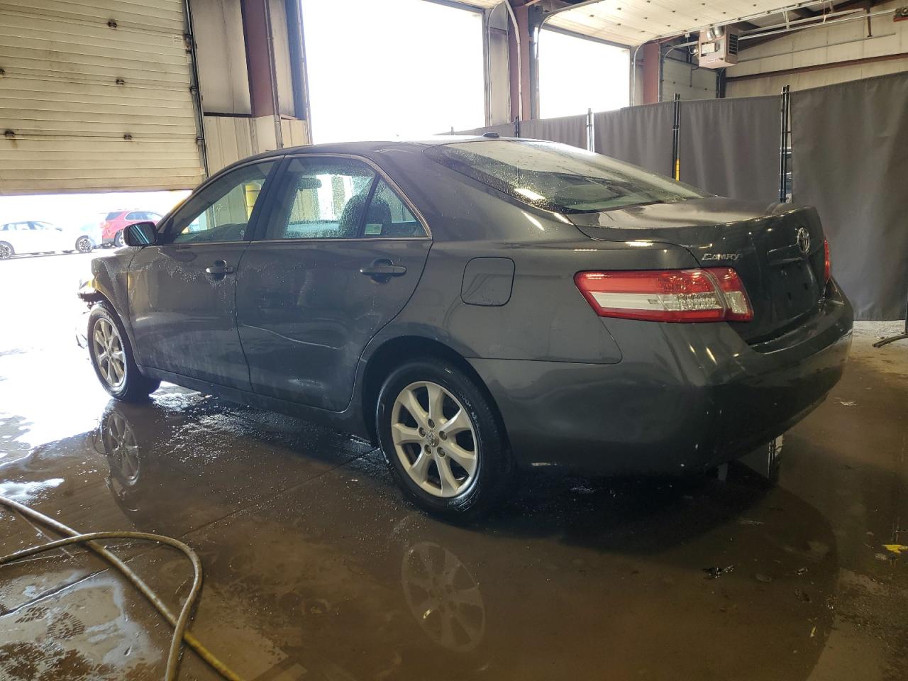 2011 Toyota Camry VIN 4T1BF3EK3BU730477 Copart auction photo, front end / side damage thumbnail 2