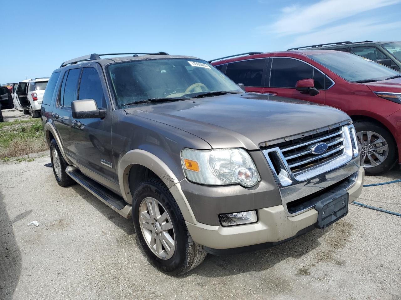 2006 Ford Explorer VIN 1FMEU64EX6UB25166 Copart auction photo, water/flood damage thumbnail 4
