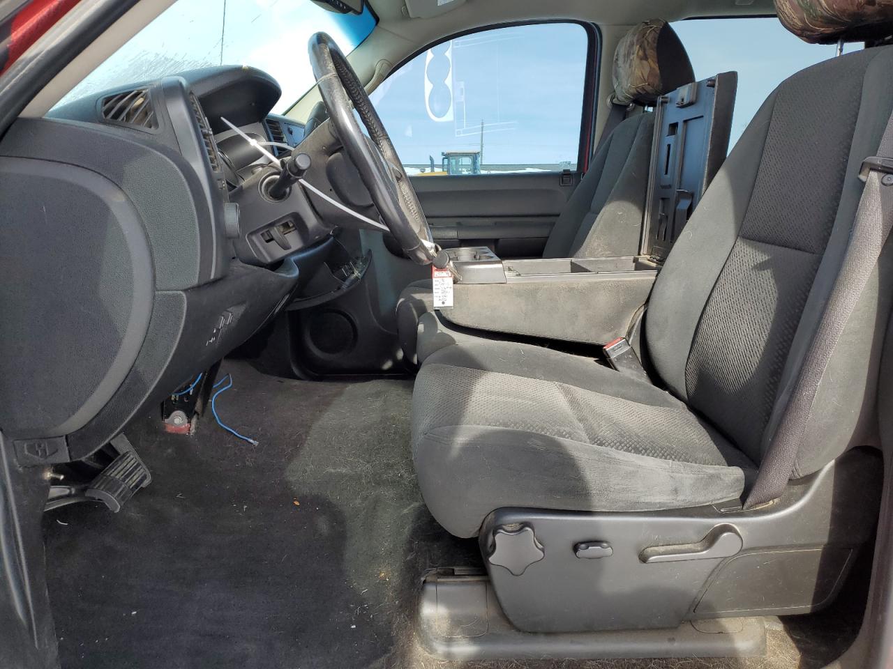 2008 Chevrolet Silverado VIN 1GCHK23678F132190 Copart auction photo, burn / side damage thumbnail 7