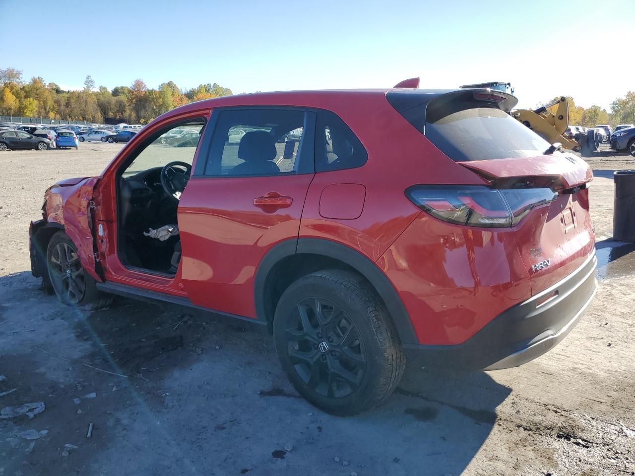 2024 Honda HR-V VIN 3CZRZ2H56RM713109 Copart auction photo, side / front end damage thumbnail 2