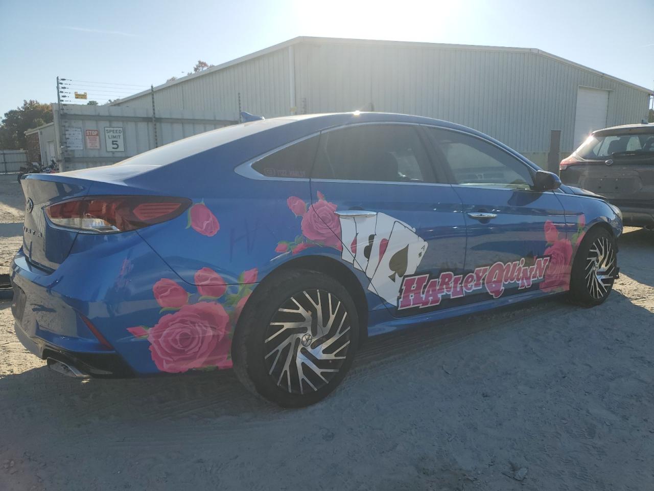 2018 Hyundai Sonata VIN 5NPE34AFXJH630720 Copart auction photo, front end damage thumbnail 3