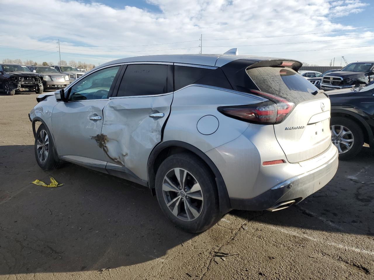 2020 Nissan Murano VIN 5N1AZ2AS2LN169087 Copart auction photo, front end / side damage thumbnail 2