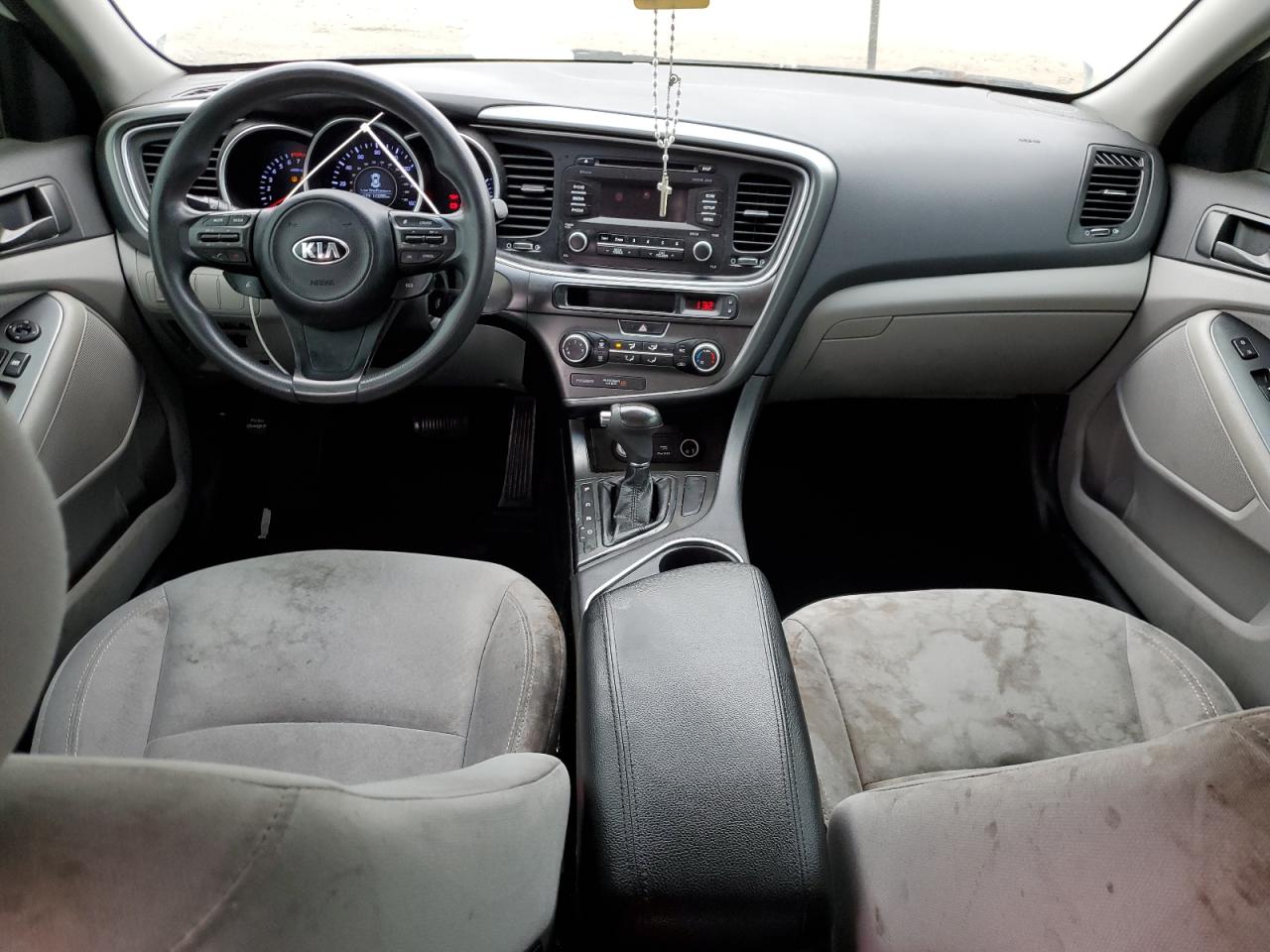 2015 KIA Optima VIN 5XXGM4A79FG429554 Copart auction photo, side / rear end damage thumbnail 8