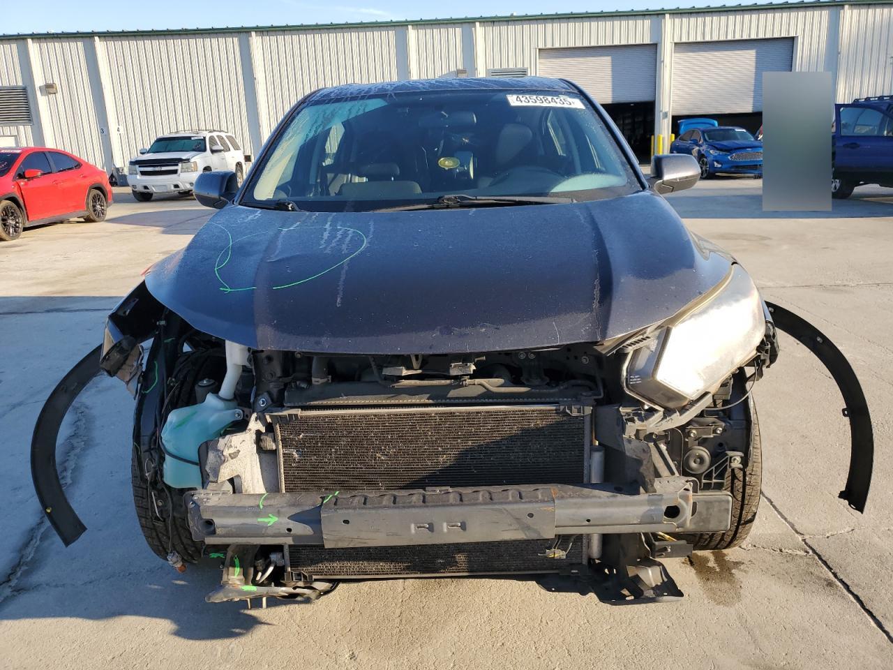 2017 Honda HR-V VIN 3CZRU5H3XHG704103 Copart auction photo, front end damage thumbnail 5