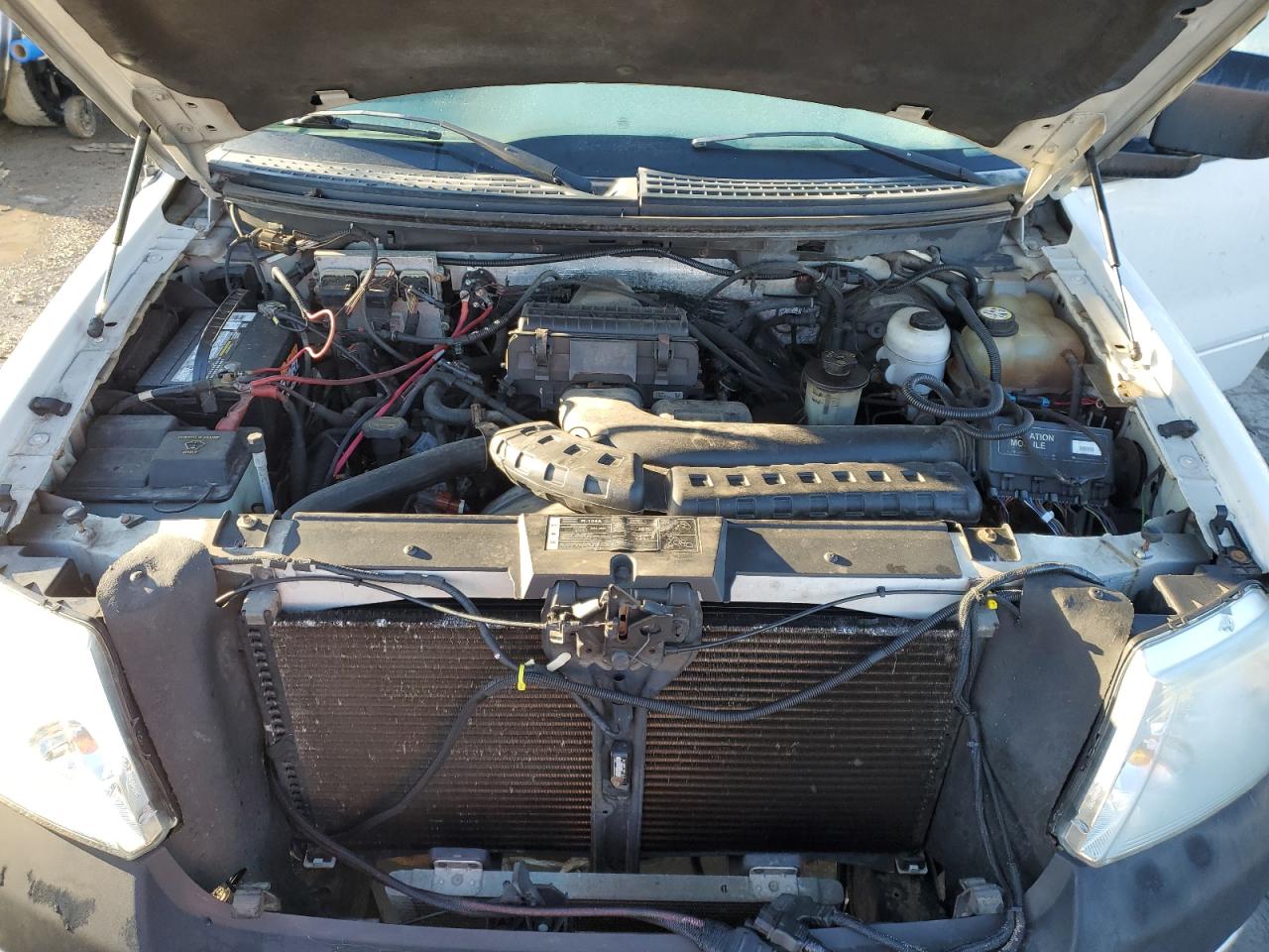 2008 Ford F-150 VIN 1FTVF14538KC52261 Copart auction photo, rear end / undercarriage damage thumbnail 11