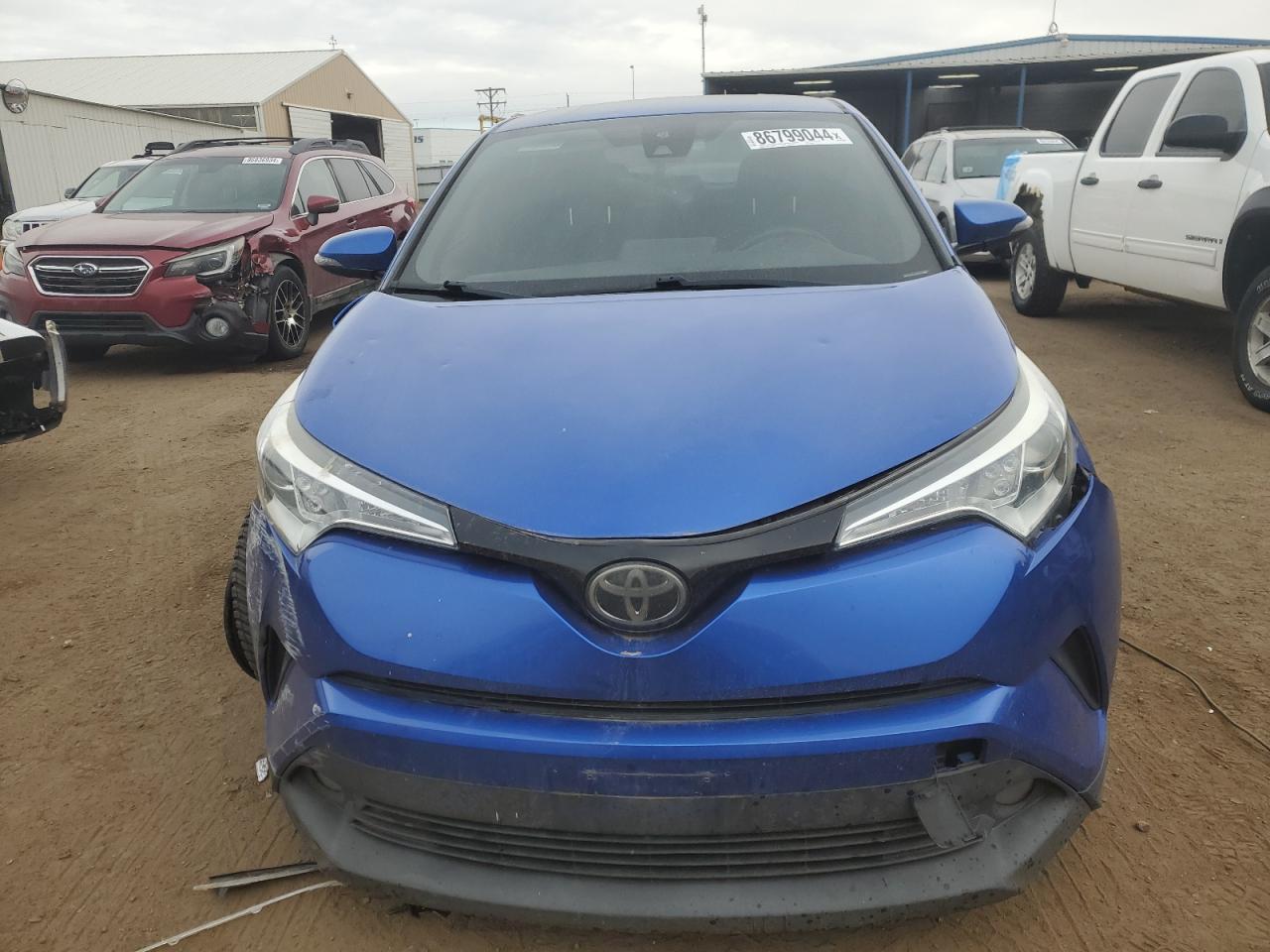 2018 Toyota C-HR VIN NMTKHMBX0JR051398 Copart auction photo, all over damage thumbnail 5