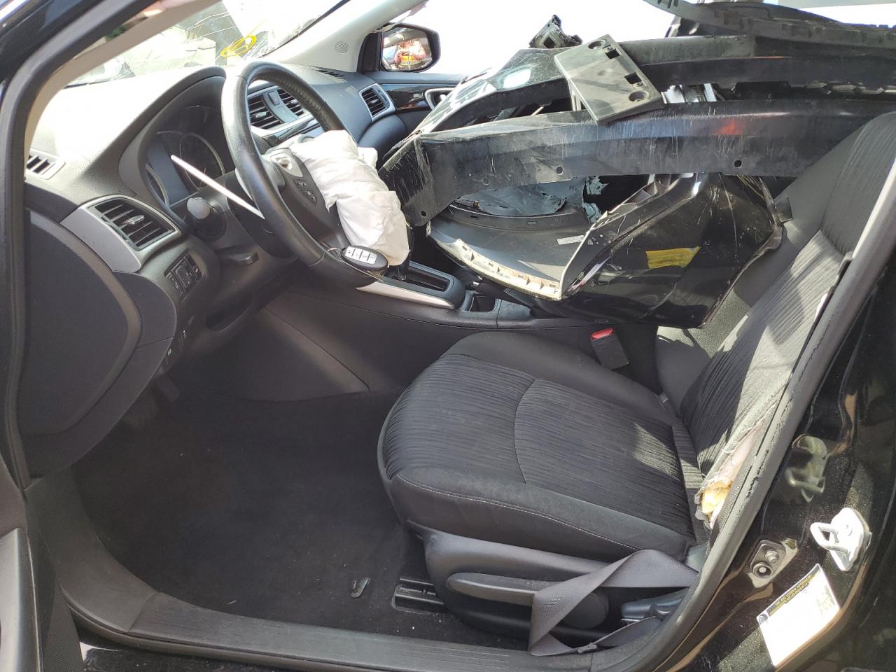 2019 Nissan Sentra VIN 3N1AB7AP5KL616000 Copart auction photo, front end / side damage thumbnail 7