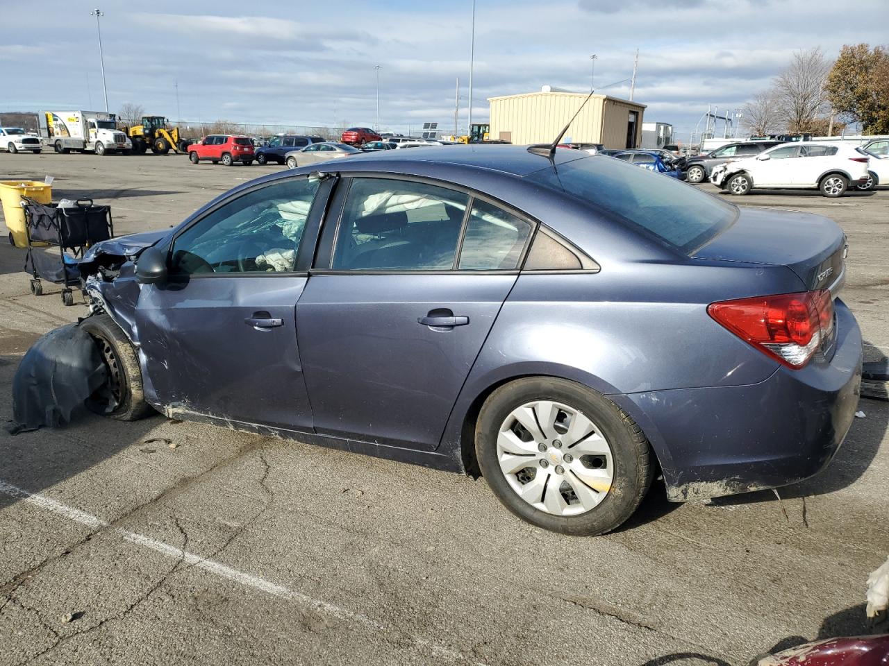 2013 Chevrolet Cruze VIN 1G1PA5SH2D7285513 Copart auction photo, all over damage thumbnail 2