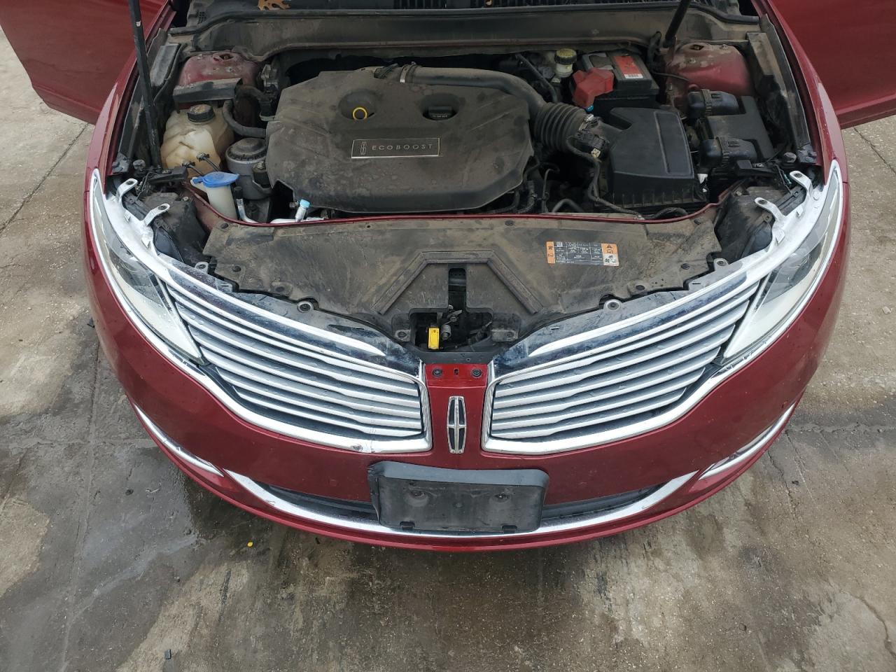 2013 Lincoln MKZ VIN 3LN6L2G95DR827964 Copart auction photo, rear end damage thumbnail 13