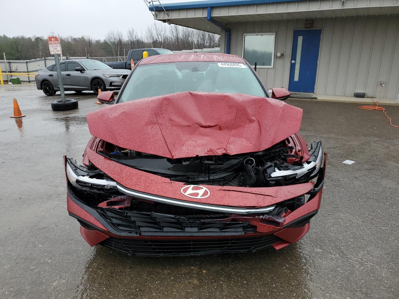 2024 Hyundai Elantra VIN KMHLM4DG4RU829624 Copart auction photo, front end damage thumbnail 5