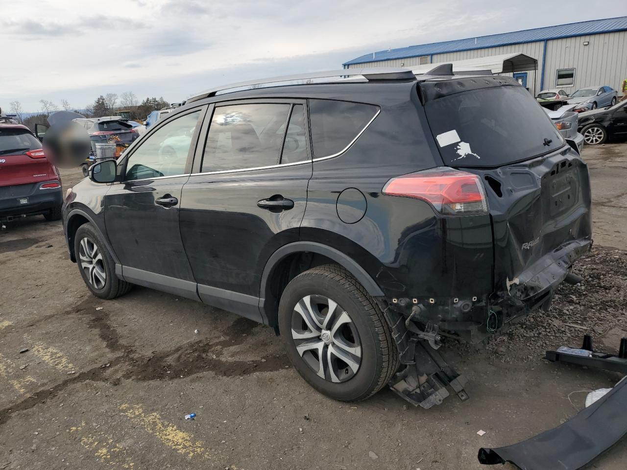 2017 Toyota RAV 4 VIN 2T3BFREV9HW598824 Copart auction photo, rear end damage thumbnail 2