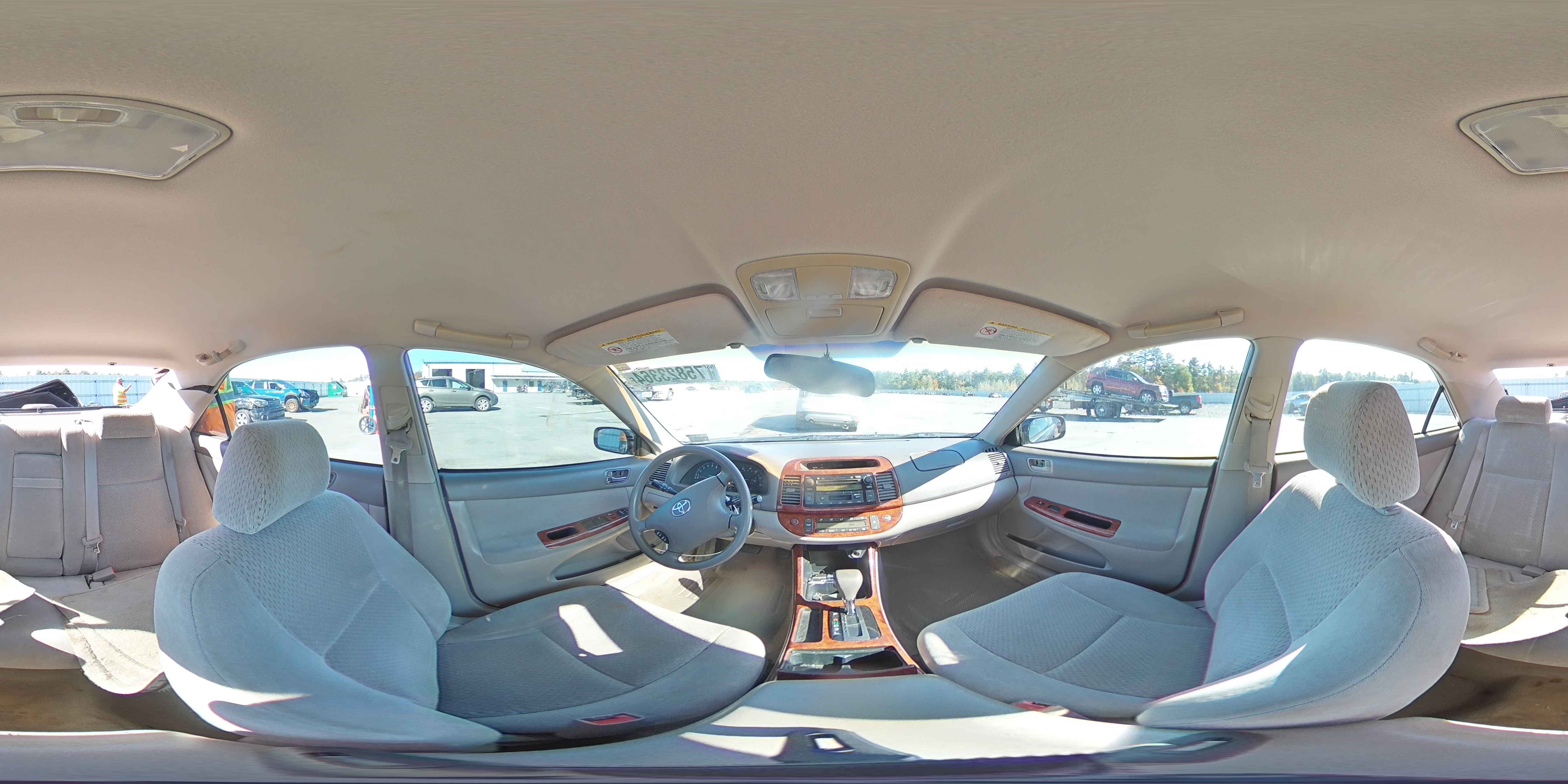 2003 Toyota Camry VIN 4T1BE32K43U714863 Copart auction photo, rear end damage thumbnail 12
