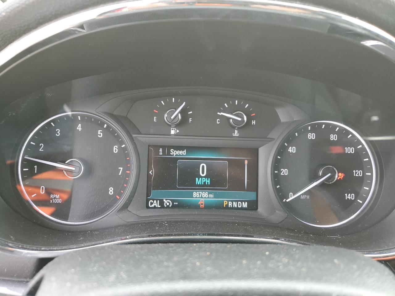 2017 Buick Encore VIN KL4CJESB4HB177022 Copart auction photo, front end / side damage thumbnail 9