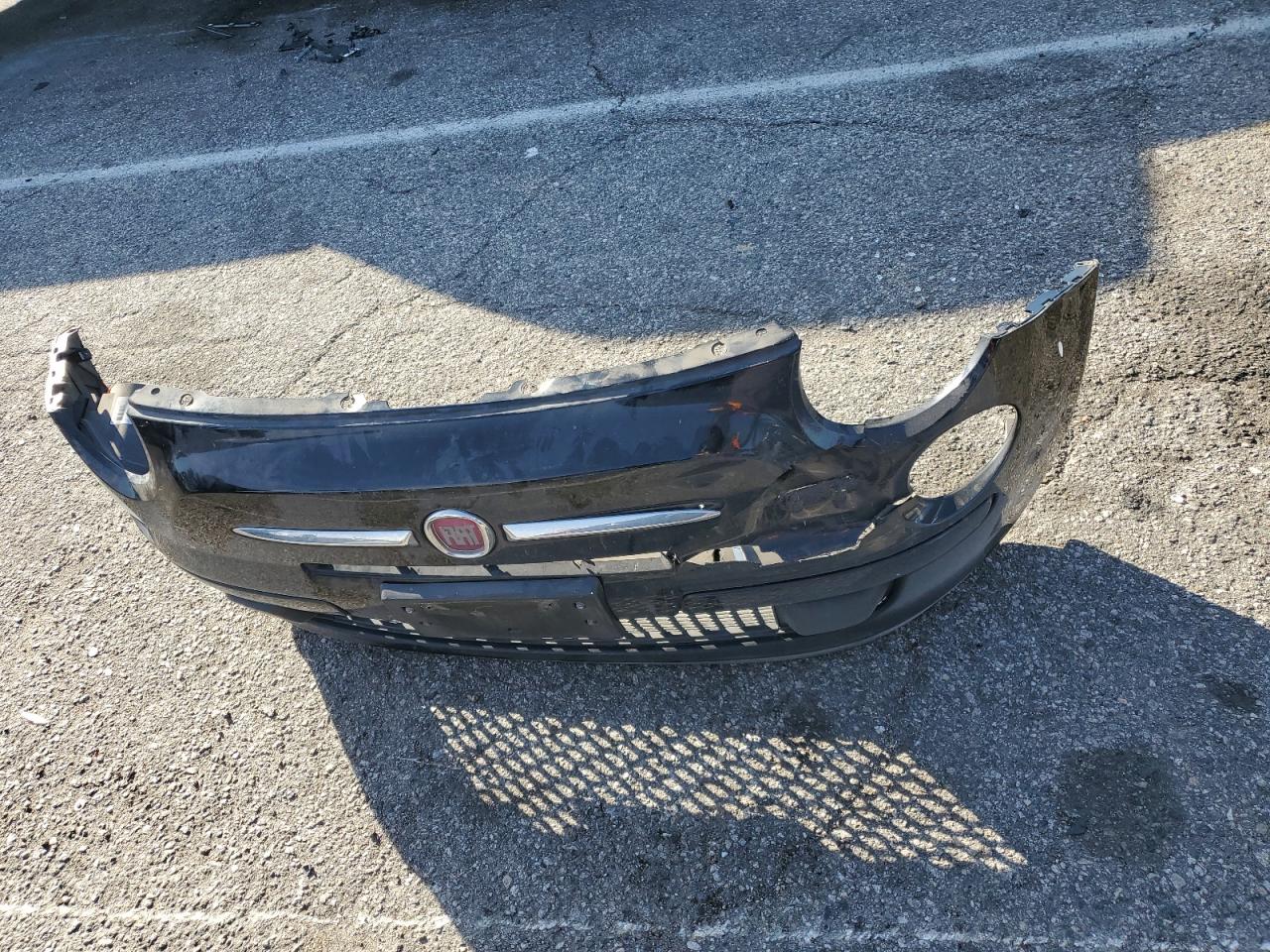 2015 Fiat 500 VIN 3C3CFFAR6FT555952 Copart auction photo, front end damage thumbnail 12