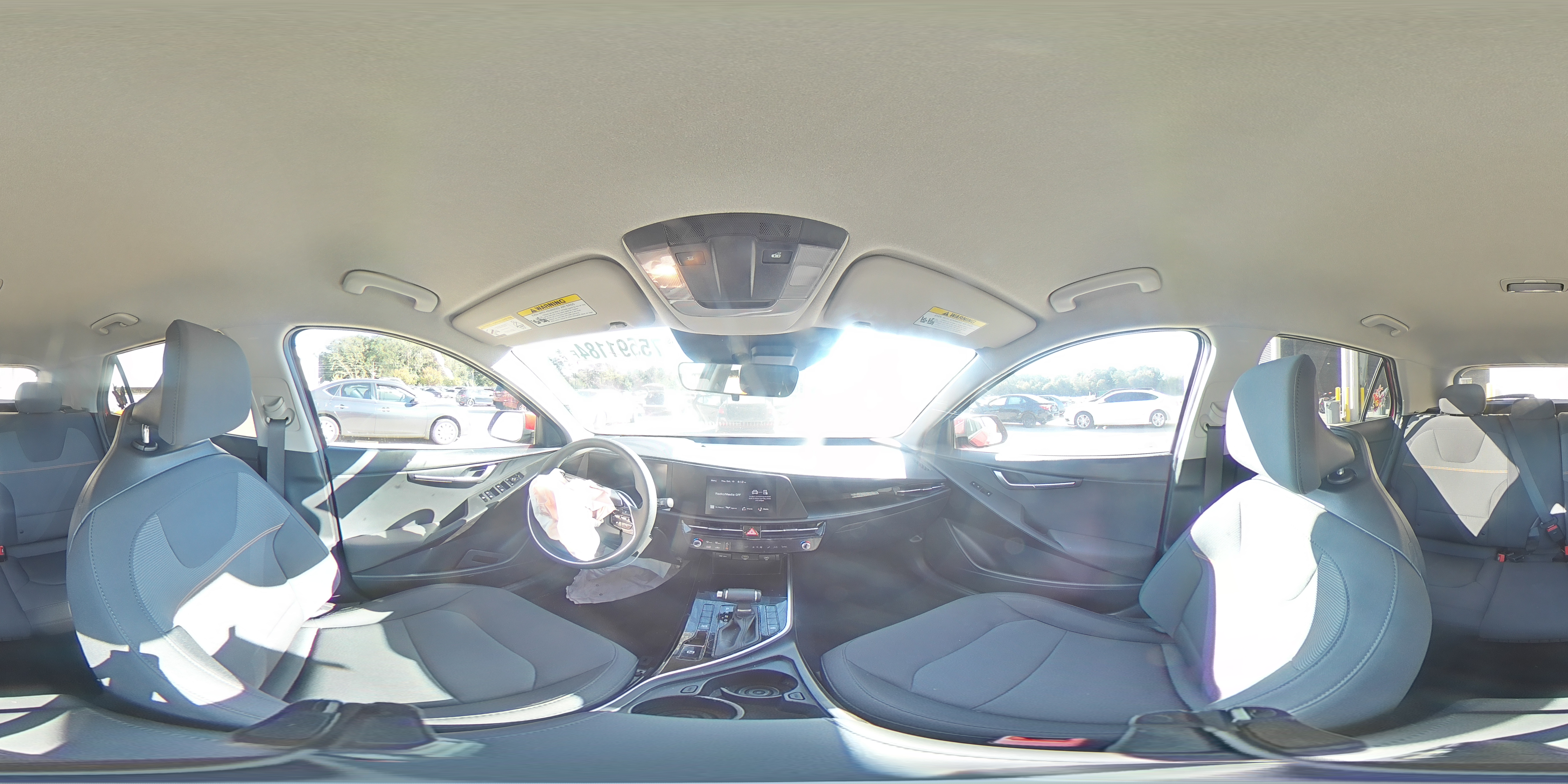 2024 KIA Niro VIN KNDCP3LE1R5179215 Copart auction photo, front end damage thumbnail 13