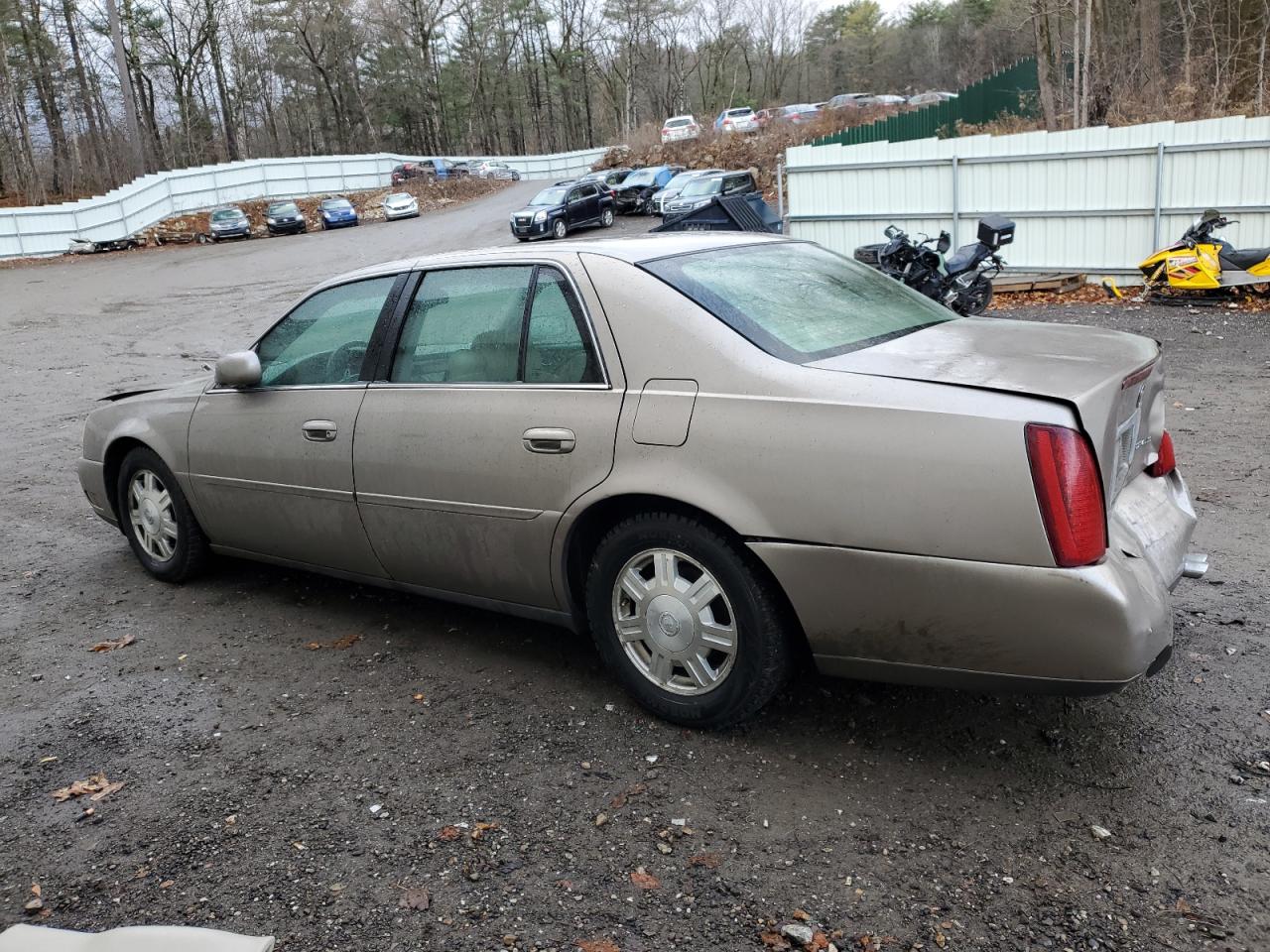 2003 Cadillac De Ville VIN 1G6KD54Y13U277671 Copart auction photo, rear end / front end damage thumbnail 2