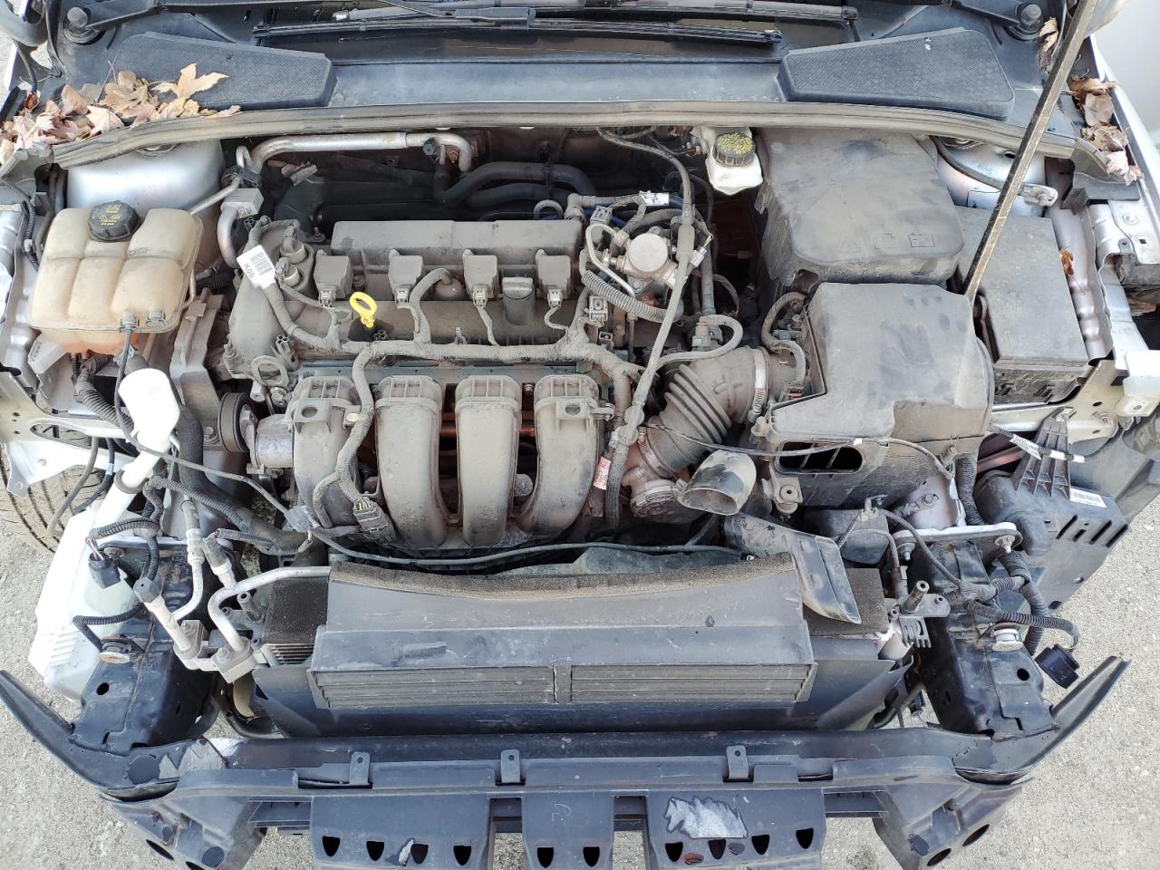 2018 Ford Focus VIN 1FADP3K25JL230331 Copart auction photo, front end damage thumbnail 11