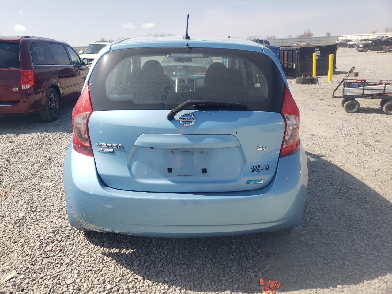2014 Nissan Versa VIN 3N1CE2CP4EL371260 Copart auction photo, front end damage thumbnail 6