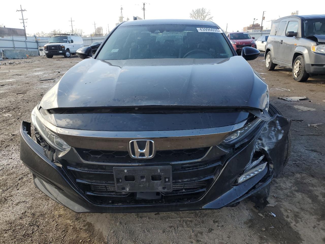 2020 Honda Accord VIN 1HGCV1F34LA144768 Copart auction photo, front end damage thumbnail 5