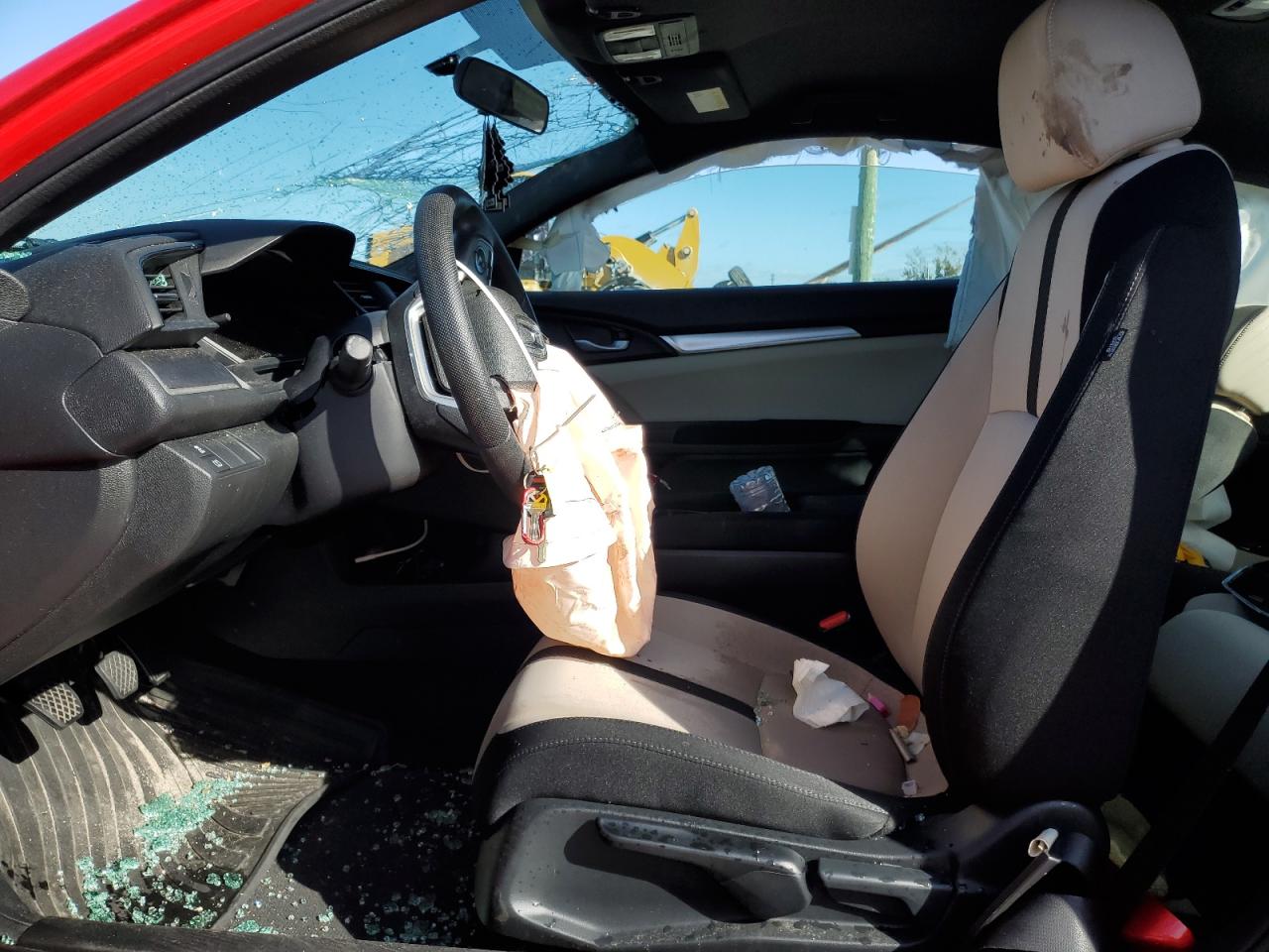 2017 Honda Civic VIN 2HGFC4A56HH308706 Copart auction photo, all over damage thumbnail 7