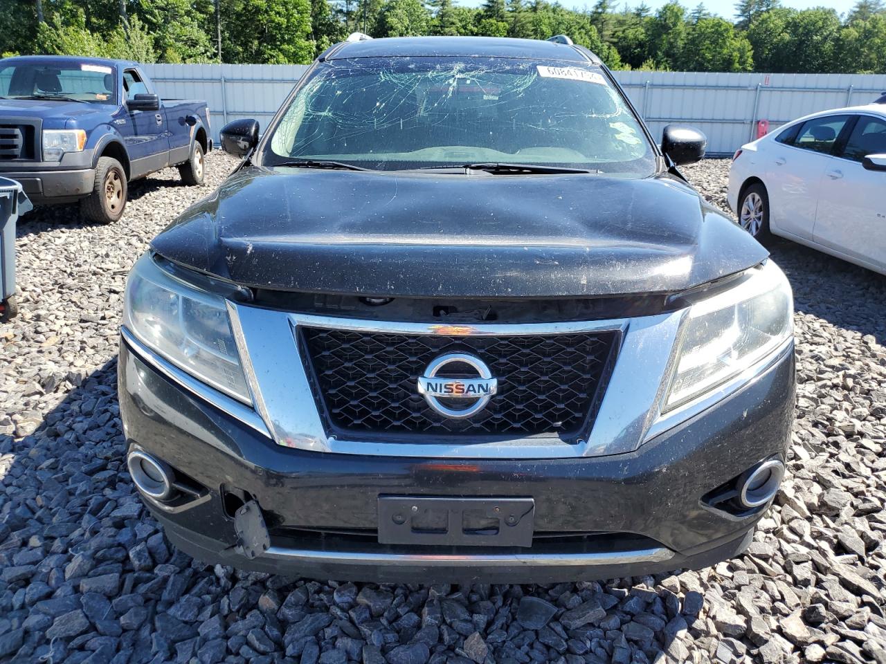 2014 Nissan Pathfinder VIN 5N1AR2MM7EC609817 Copart auction photo, front end damage thumbnail 5