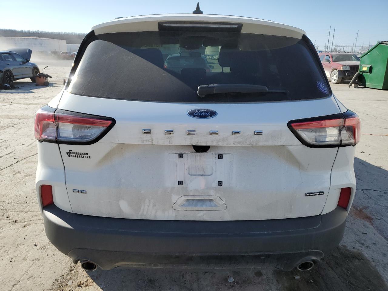 2022 Ford Escape VIN 1FMCU9BZ3NUA34253 Copart auction photo, front end / side damage thumbnail 6