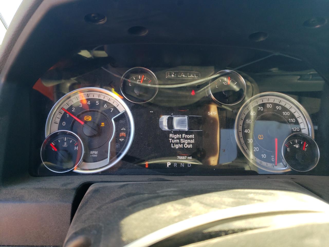 2020 RAM 1500 VIN 1C6RR6FG6LS121667 Copart auction photo, front end damage thumbnail 9