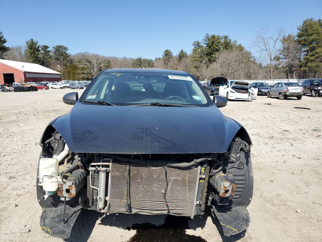 2012 Mazda 3 VIN JM1BL1L80C1655569 Copart auction photo, front end / minor dent/scratches damage thumbnail 5