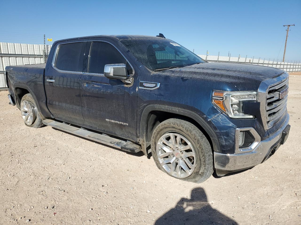 2021 GMC Sierra VIN 3GTU9DED5MG124860 Copart auction photo, undercarriage / front end damage thumbnail 4