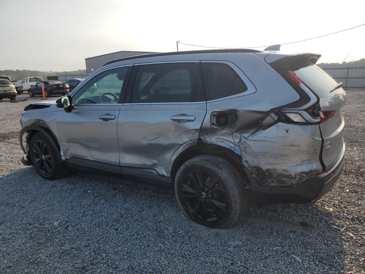 2023 Honda CR-V VIN 2HKRS6H9XPH801586 Copart auction photo, all over damage thumbnail 2