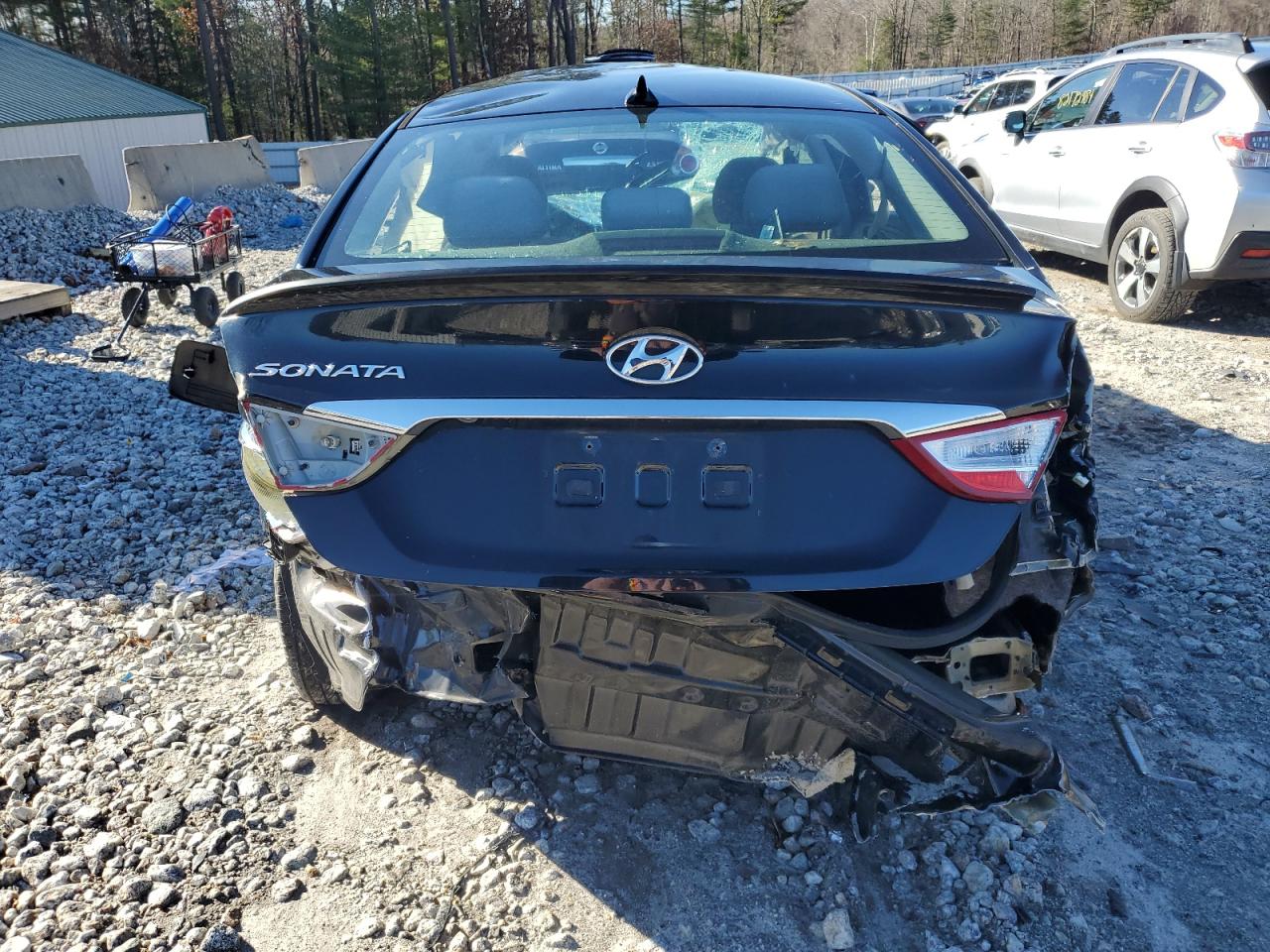 2013 Hyundai Sonata VIN 5NPEB4ACXDH559564 Copart auction photo, rollover damage thumbnail 6